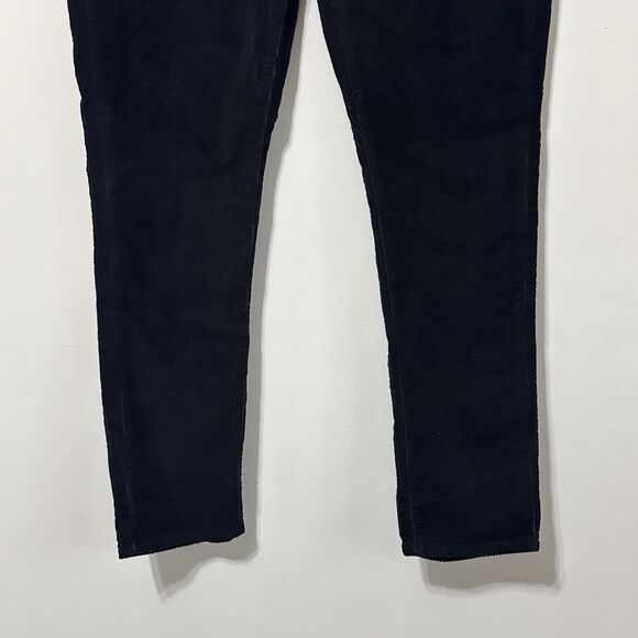 Levis 311 Shaping Skinny Corduroy Pure Black Pants 31 x 30 Mid Rise Casual NEW - Picture 2 of 8
